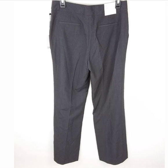 Calvin Klein Pants Gray Classic Fit Womens NWT -4 - Picture 3 of 6